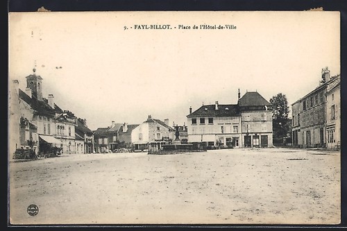 Cpa fayl billot place de - place,