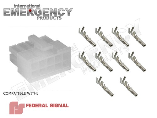 Pin connector plug for - 10,