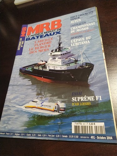Revue mrb 491 pas - pas, plan