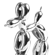 Limited Balloon Dog Resin Silver -Jeff Koons(After) Editions Studio,banksy