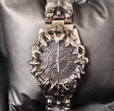 Time steel alabaster watch y2k