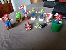 Lot 9 Super Mario Jouet Nintendo McDonald's Happy Meal Gamin Rétro Jeu Vidéo