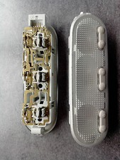 LOT 3 Plafonnier 3 boutons triple eclairage lampe intérieur Renault Clio 3 