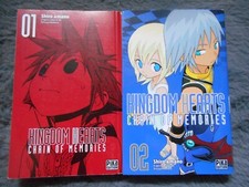 Manga Lot Kingdom Hearts Chain of Memories intégrale en 2 tomes 1 2 VF