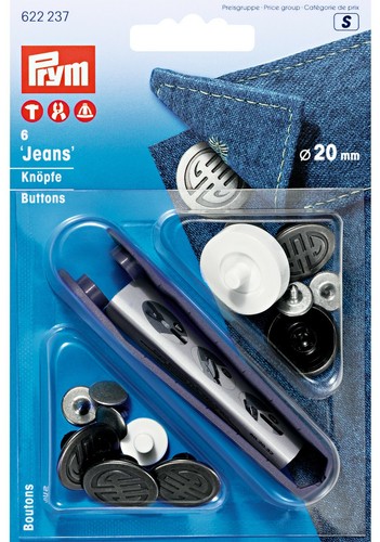 Prym boutons rond - boutons,