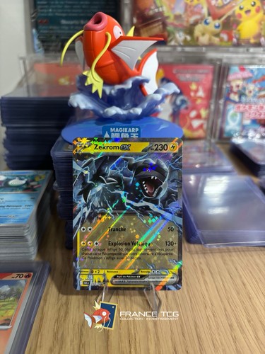 Carte pokémon zekrom - pokémon, ex