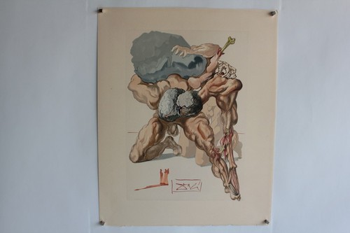Salvador dali lithographie - salvador,