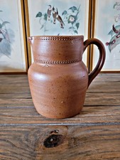 Pichet ou cruche vintage en grès couleur marron