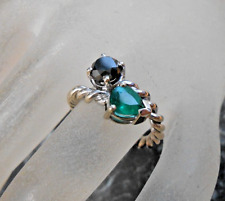 Bague torsadée  or blanc  18K