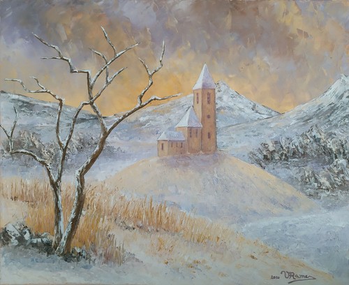 Tableau huile sur - toile,