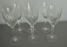 6 Verres à Eau Cristal