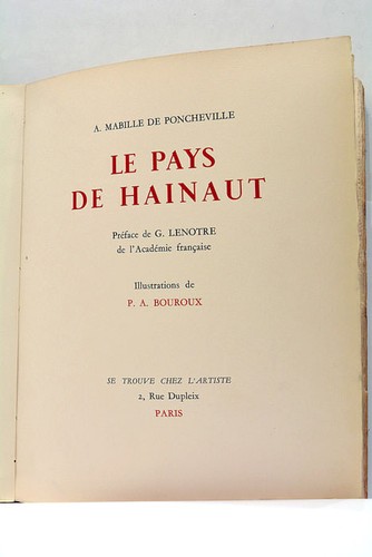 Poncheville pays de - de,