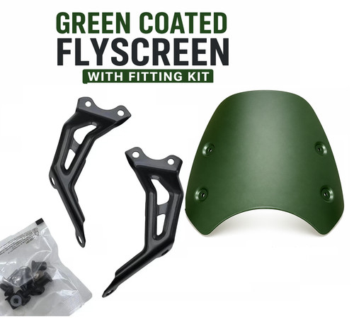 Flyscreen revêtu vert - vert, avec