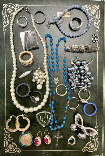 Lot bijoux anciens - de,