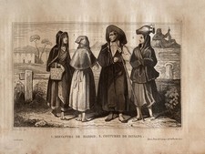 GRAVURE ESPAGNE   " SERVANTES