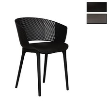 Lot de 4 chaises de jardin en plastique