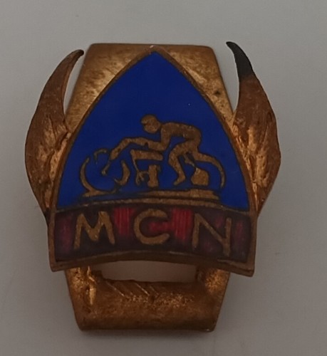 Mcn club motorcycle buttonhole - mcn,
