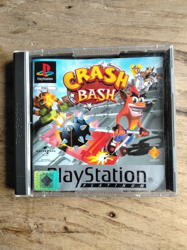 Jeu crash bash platinum - crash,