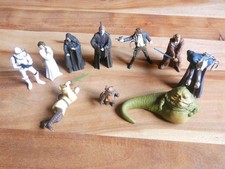 lot 10 figurines star wars , porte clé , 2007