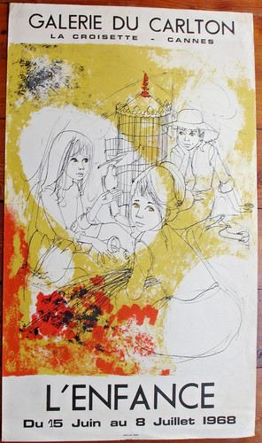 Affiche lithographique - affiche,