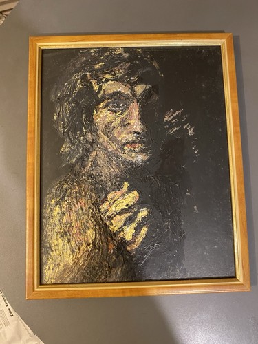 Tableau peinture portrait - tableau,