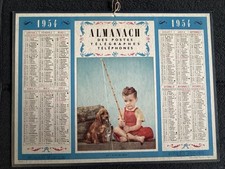 Almanach des ptt 1954 - almanach,