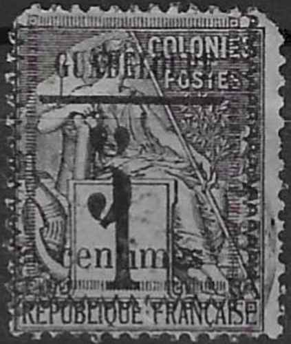 Timbre guadeloupe colonies - timbre,