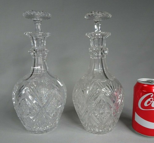 Carafes anciennes cristal - 2,