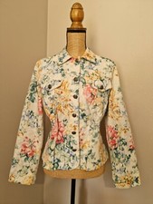 KENZO VINTAGE : SUPERBE VESTE FLEURIE TAPISSERIES DAMAS 