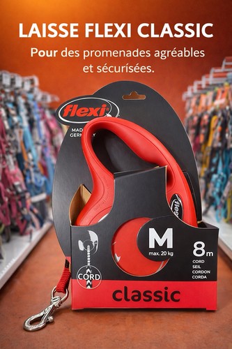 Laisse flexi classic - laisse,