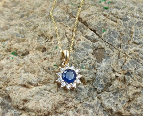 Véritable collier pendentif