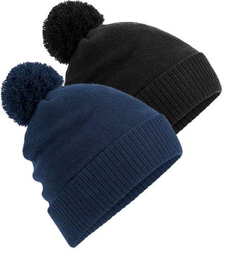 Bonnet unisexe noir - bonnet,