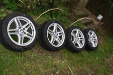 Jantes BMW 17 pouces Borbet XR – 7.5Jx17 KBA 49149 – bon etat avec pneu