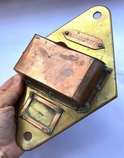 PORTE ALLUMETTES PYROGENE OBJET DE POILU 1914-18 MATCH HOLDER TRENCH ART