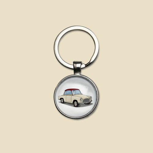 Porte clefs simca aronde - porte-clefs,