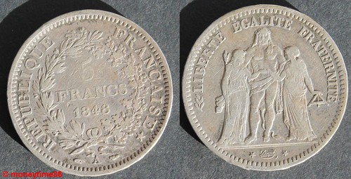 France ecu 5 - 5, francs