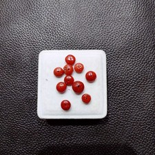 Perles non teintées corail