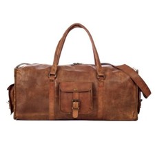 Sac De Voyage En Cuir Handmade