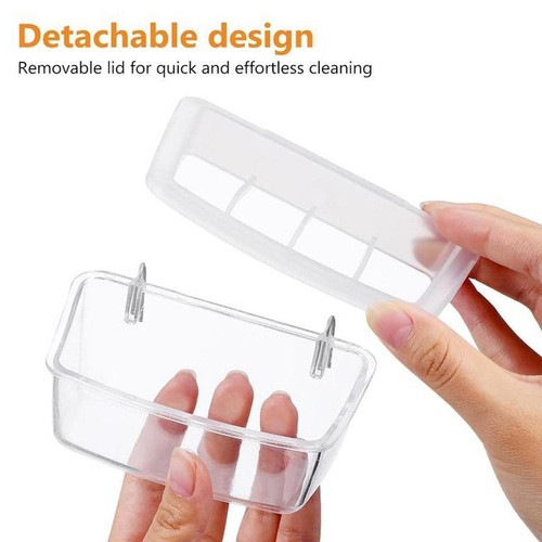 Mangeoire transparente pour - transparente,