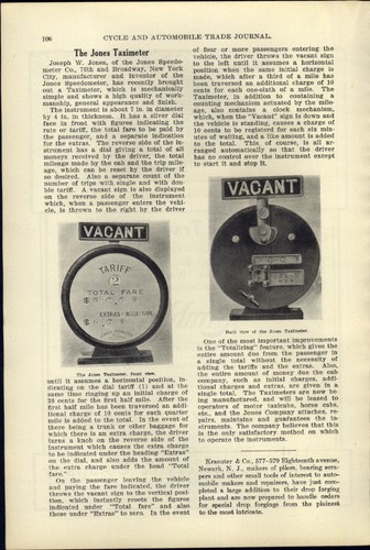 1908 paper car auto article - car,