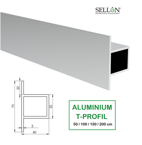 Profil aluminium t - profil,