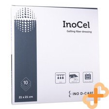 Dressing Stérile Doux En Fibre Non Tissée INOCEL 21 Cm X 21 Cm 10 Pcs. Hydratant