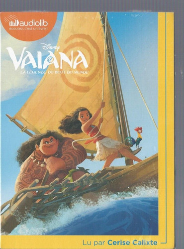 Disney vaiana livre audio lu - disney,