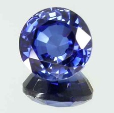 Saphir bleu chauffant