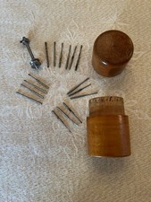 Ancienne petite boîte - , bois