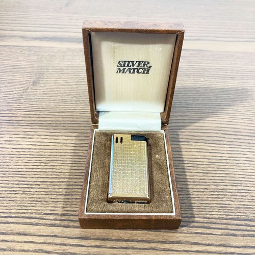 Briquet vintage silver match - vintage,