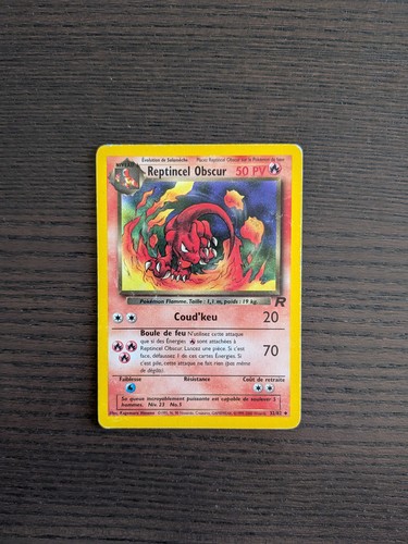 Carte pokemon reptincel - carte,