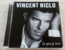 CD ALBUM CE QUE JE SUIS VINCENT NICLO 12 TITRES  2014