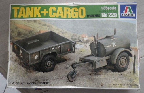 Maquette remorque et - 1/35,