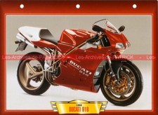 DUCATI 916 1998 : Fiche Moto